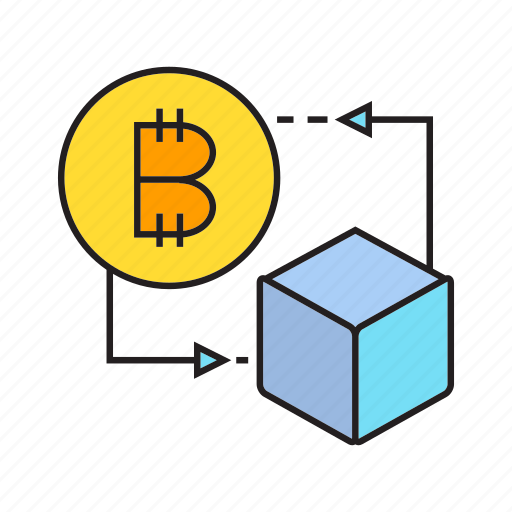 Bitcoin, blockchain, box, cryptocurrency, cube, digital currency, electronic money icon - Download on Iconfinder