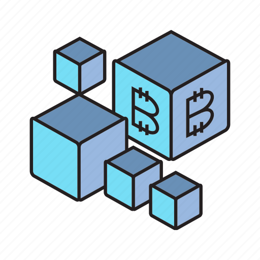 Bitcoin, blockchain, box, cryptocurrency, cube, digital currency icon - Download on Iconfinder