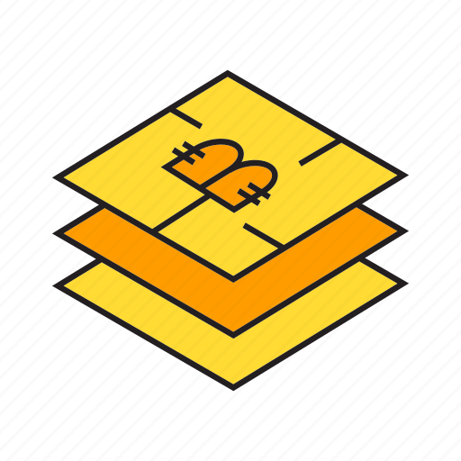 Bitcoin, blockchain, chip, cryptocurrency, digital currency, layers, sensor icon - Download on Iconfinder