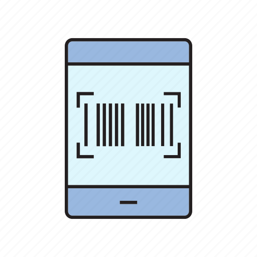 Barcode, identification, mobile phone, smart phone icon - Download on Iconfinder