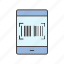 barcode, identification, mobile phone, smart phone 
