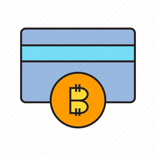 Bitcoin, credit card, cryptocurrency, digital currency, electronic money, payment, transaction icon - Download on Iconfinder