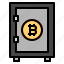 bitcoin, safe, security 