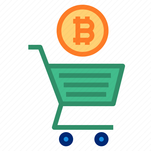 Bitcoin, cart icon - Download on Iconfinder on Iconfinder