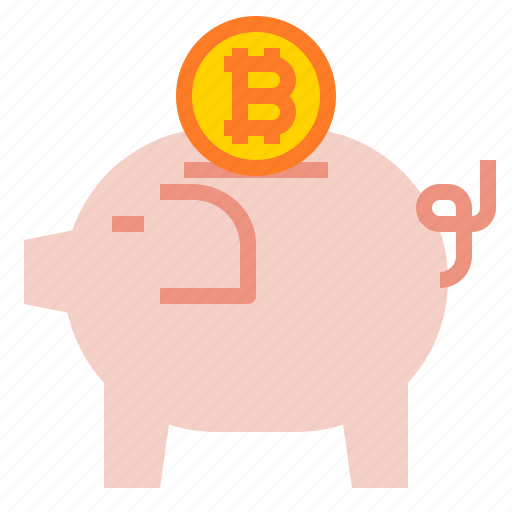 Bank, piggy, bitcoin icon - Download on Iconfinder
