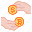 bitcoin, exchange, transfer 
