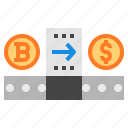 bitcoin, coin, converse, exchange 