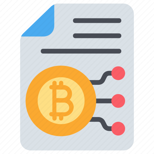 Bitcoin, chart, cryptocurrency, document, form, interface, taxes icon - Download on Iconfinder
