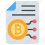 bitcoin, chart, cryptocurrency, document, form, interface, taxes 