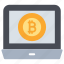 bitcoin earnings, electronic money, laptop, online bitcoin payments, online cryptocurrency, online digital currency, screen 