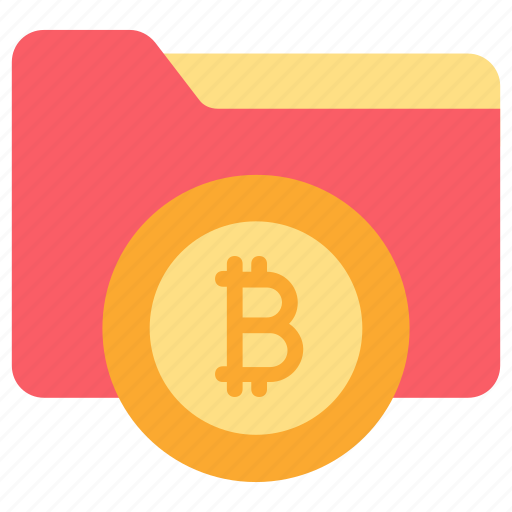 Bitcoin, bitcoin data storage, coin, currency, file, finance, folder icon - Download on Iconfinder