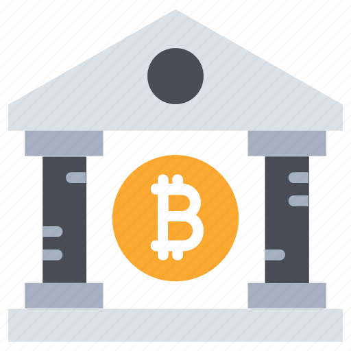 Bank, banking, bitcoin, coin, cryptocurrency, digital bank, money icon - Download on Iconfinder