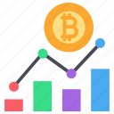 analytics, bitcoin, coin, graph, growth, increase, money
