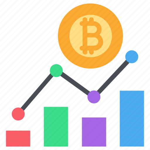 Analytics, bitcoin, coin, graph, growth, increase, money icon - Download on Iconfinder