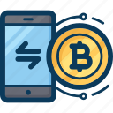 blockchain, cryptocurrency, currency, exchange, mobile, payment, phone