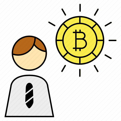 Bitcoin, blockchain, cryptocurrency, professional icon - Download on Iconfinder