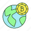 bitcoin, currency, digital currency, international 
