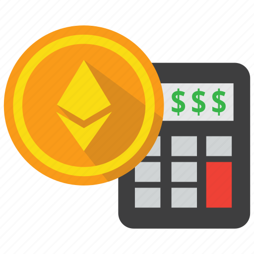 Calculator, coin, cryptocurrency, ethereum, investment, profit icon - Download on Iconfinder