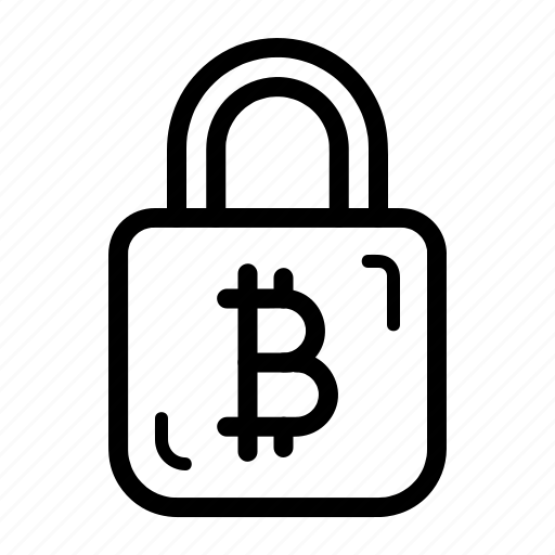 Bitcoin, cryptocurrency, lock, safe, secure, security icon - Download on Iconfinder