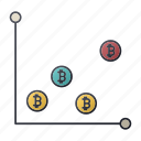 bitcoin, chart, money, report, signgraph, statistics, seo