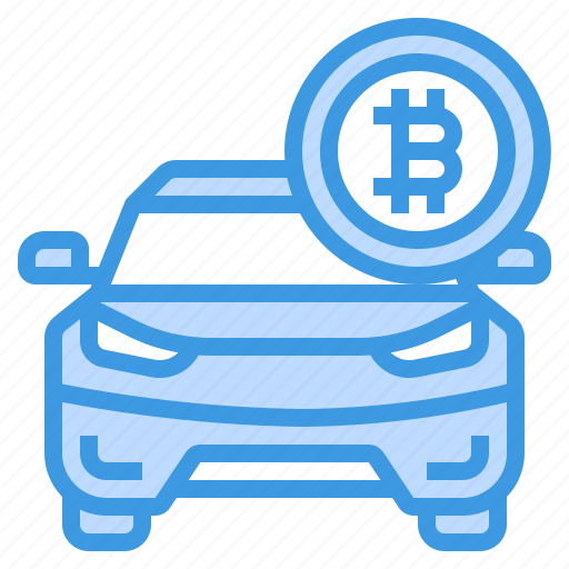 Payment, method, bitcoin, cryptocurrency, digital, currency, car icon - Download on Iconfinder
