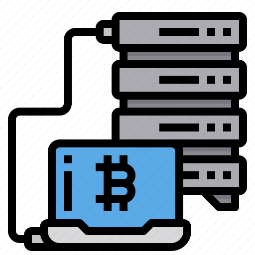 Big, data, bitcoin, cryptocurrency, computing, server icon - Download on Iconfinder