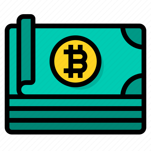 Bitcoin, cryptocurrency, digital, currency, banknote, cash icon - Download on Iconfinder