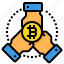 bitcoin, cryptocurrency, digital, currency, investment, funds 