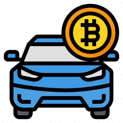 Payment, method, bitcoin, cryptocurrency, digital, currency, car icon - Download on Iconfinder