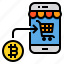 shopping, payment, bitcoin, cryptocurrency, digital, currency 