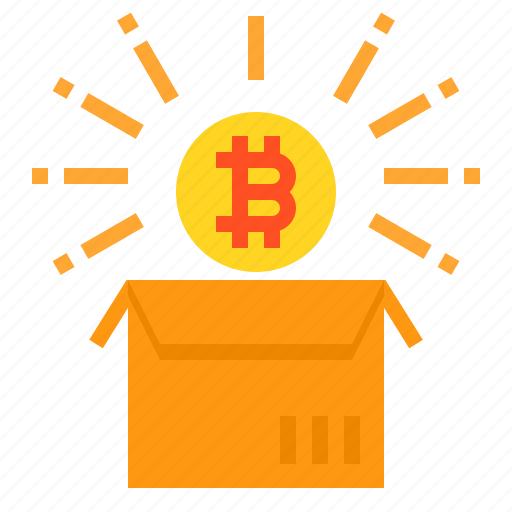 Bitcoin, cryptocurrency, box, profit, transaction icon - Download on Iconfinder