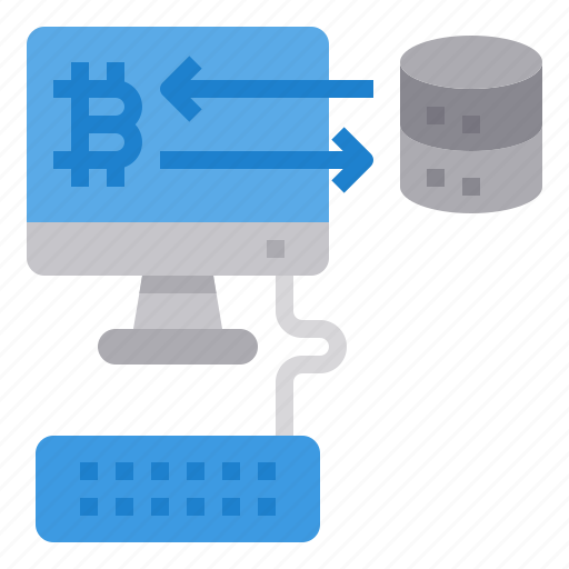 Bitcoin, cryptocurrency, digital, currency, mining, server icon - Download on Iconfinder
