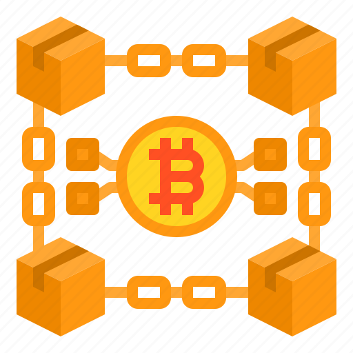 Blockchain, bitcoin, cryptocurrency, encrypted, currency icon - Download on Iconfinder