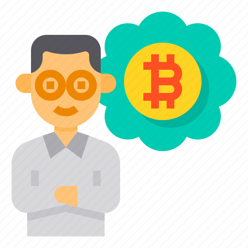 Investment, vision, bitcoin, cryptocurrency, digital, currency icon - Download on Iconfinder
