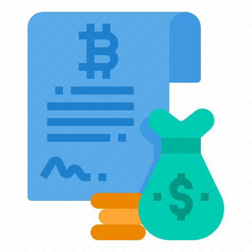 Ledger, bitcoin, cryptocurrency, document, money icon - Download on Iconfinder