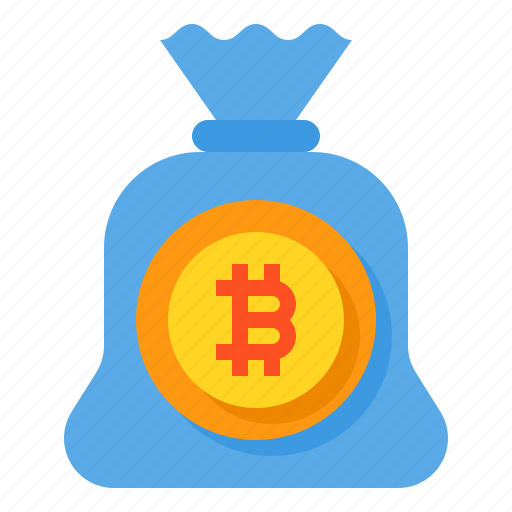 Money, bag, bitcoin, cryptocurrency, finance, digital, currency icon - Download on Iconfinder