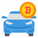 payment, method, bitcoin, cryptocurrency, digital, currency, car