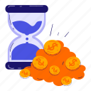 hourglass, time, investment, money, time is money, business, finance, startup, company