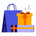 gift box, gift, present, product, offer, shopping, e-commerce, online shopping, marketing