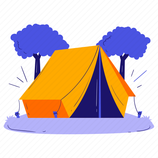 Tent, camp, camping, outdoor, adventure, travel, holiday icon - Download on Iconfinder