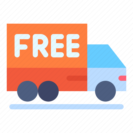 Delivery, shipping, transport, truck, free, transportation icon - Download on Iconfinder