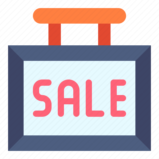 Discount, board, sign, door, sale, shopping icon - Download on Iconfinder