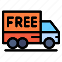 shipping, transport, vehicle, truck, delivery, free
