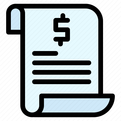 Bill, statement, document, paper, invoice icon - Download on Iconfinder