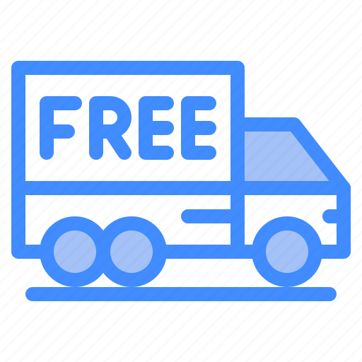 Delivery, shipping, transport, truck, free, logistic icon - Download on Iconfinder
