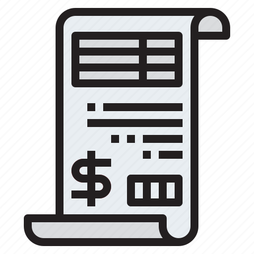 Bill, invoice, payment, shopping icon - Download on Iconfinder