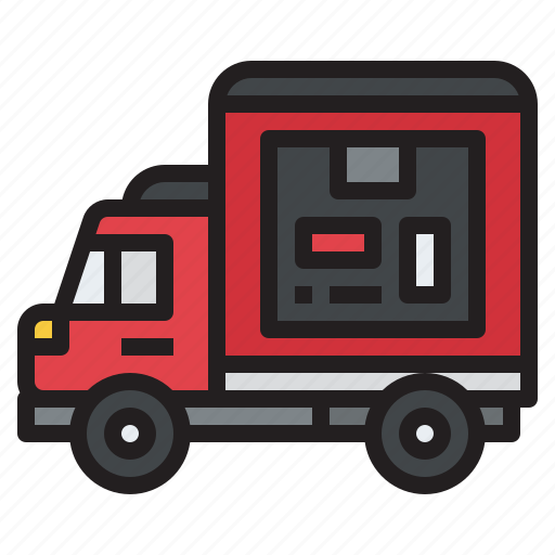 Truck, delivery, transport, box icon - Download on Iconfinder