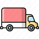 delivery, truck, shipping, transport