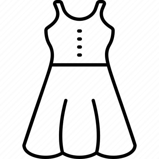 Dress, woman, top, clothes icon - Download on Iconfinder