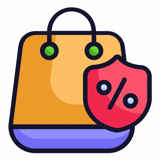 Shopping discount, secure discount, secure shopping, discount offer, sale discount, black friday, discount icon - Download on Iconfinder